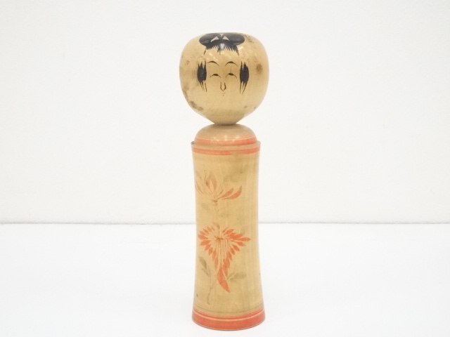 TRADITIONAL JAPANESE CRAFT / KOKESHI DOLL (20.9 cm)/ ARTISAN WORK